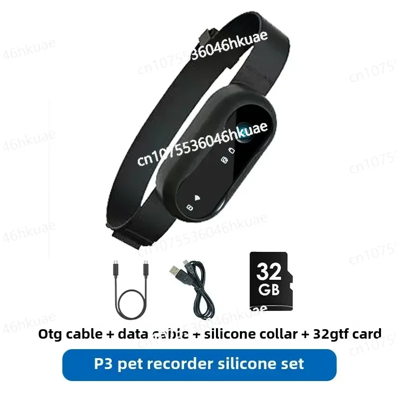 Outdoor Adventure Video - 犬猫用防水ミニボディカメラ、アウトドアアドベンチャー用ペットカメラ、スマートカラーHD 1080P WiFiアプリ付きビデオ録画機能搭載