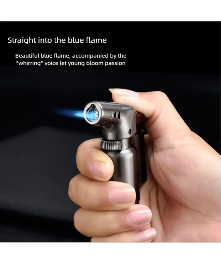 Fire Piston Starter - オールメタル固定火炎ライター、火炎放射器、小型溶接ガン、ブロートーチ、シガーライター、灸アクセサリー BK-805