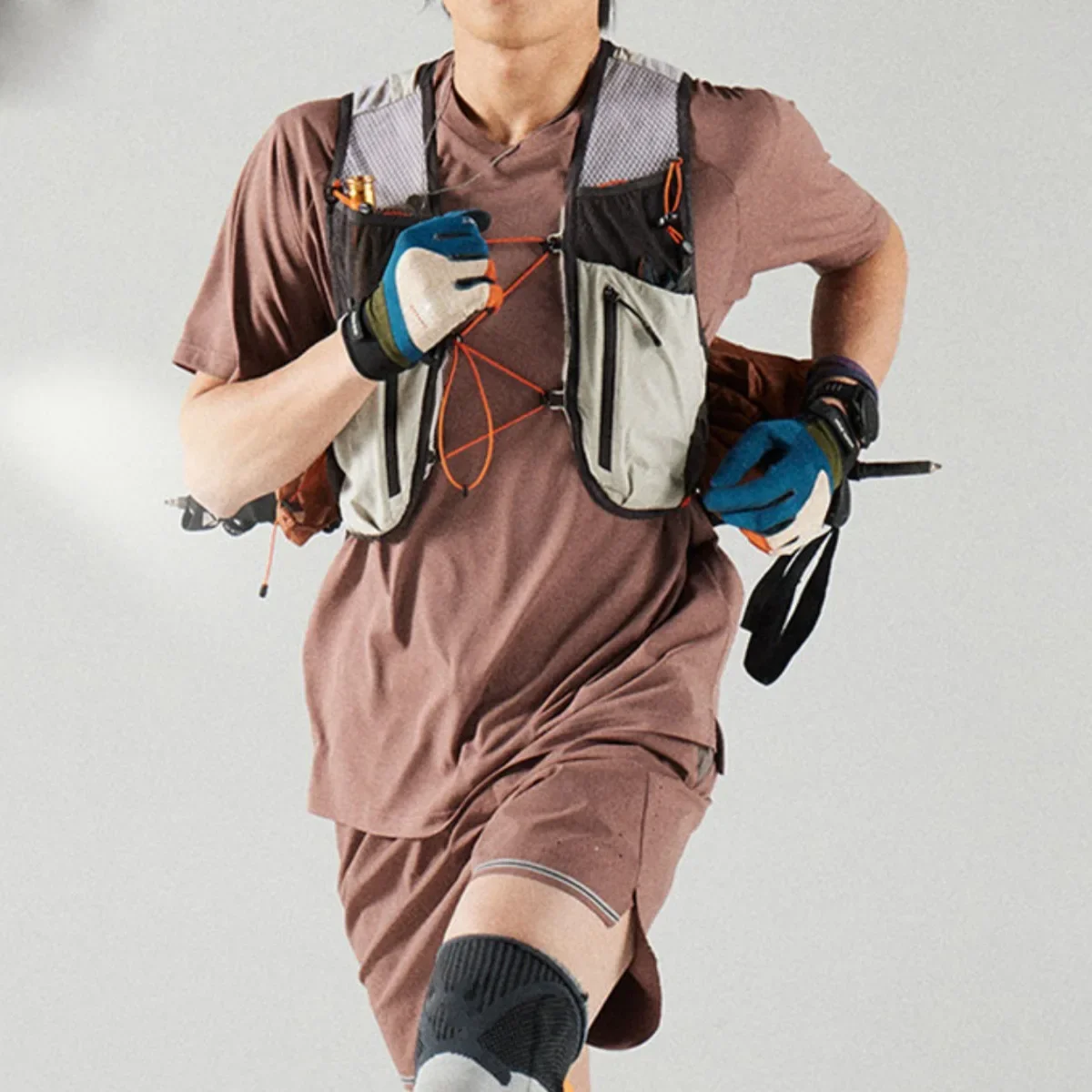 Outdoor Adventure Vest - 夏用アウトドアハイキング多機能ショルダーオフロードランニング軽量ベスト アウトドアキャンプベスト 男女兼用