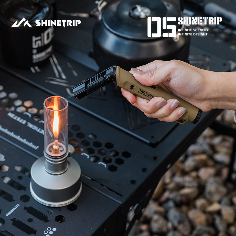 折りたたみ式ノズル防風ジェットブルーフレームブタンガスライタ - Fire Piston Starter のレビューと価格