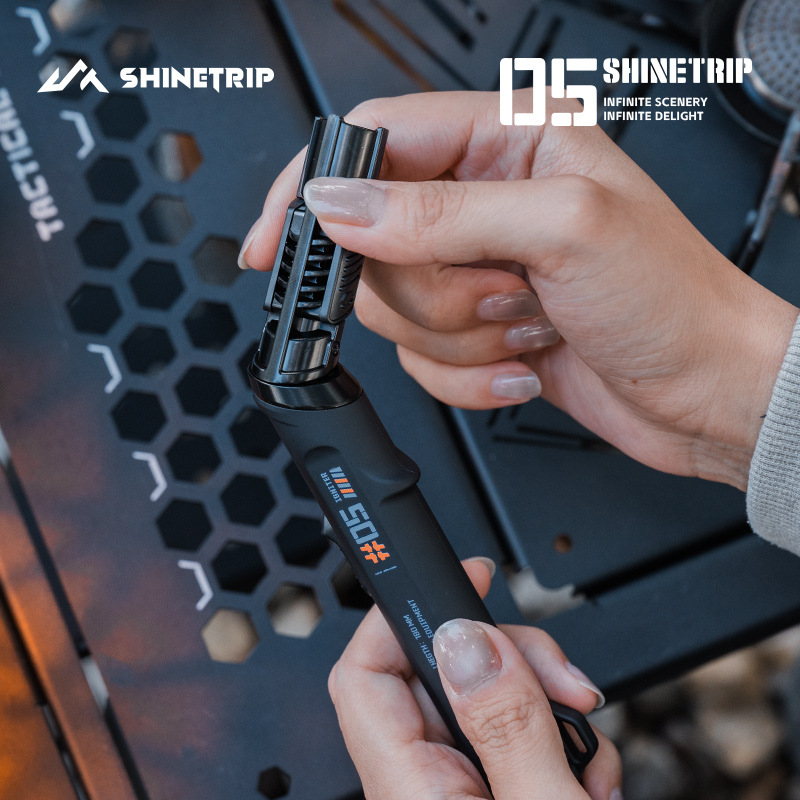折りたたみ式ノズル防風ジェットブルーフレームブタンガスライタ - Fire Piston Starter のレビューと価格