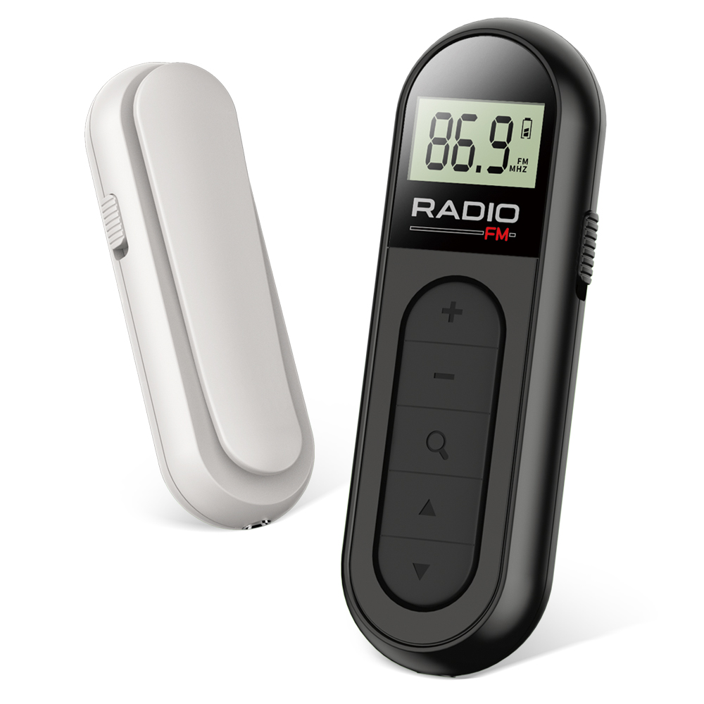 ポータブル充電式ポケットFMラジオ、デジタルチューニング、液 - Emergency Radio Solar のレビューと価格