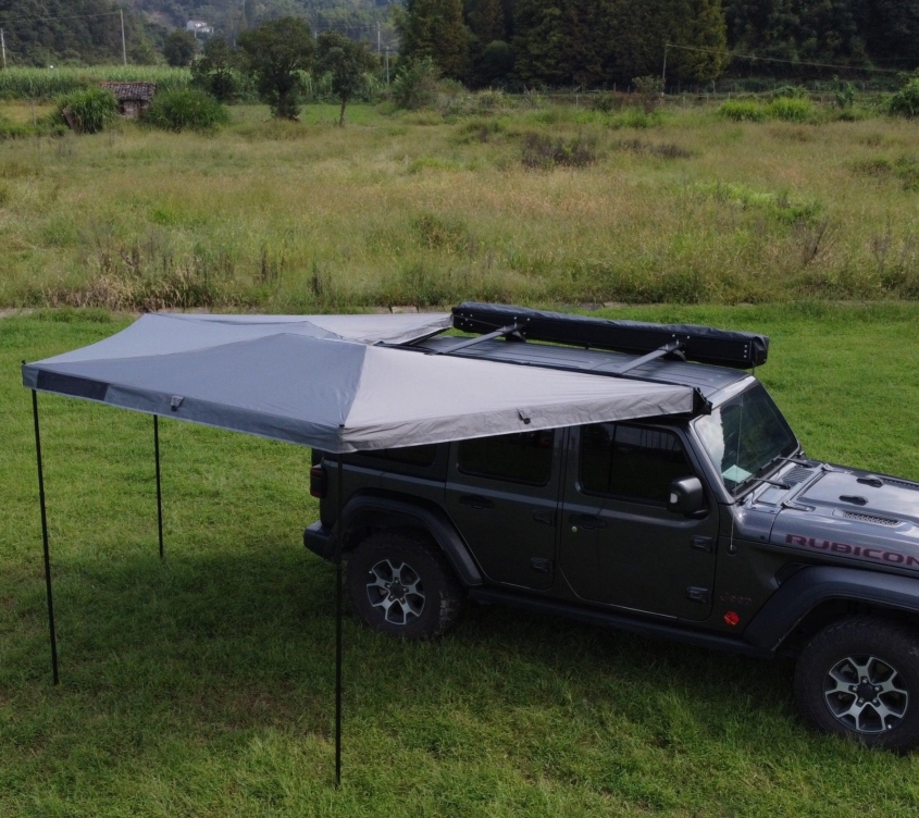 自立式270度屋外キャンプカーオーニングテント（カーキャンプ - Outdoor Adventure Degree のレビューと価格