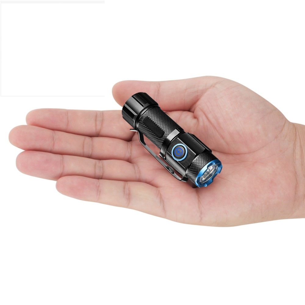 6500Kミニ懐中電灯高輝度P50 LEDパームトーチTyp - Outdoor Adventure Inc のレビューと価格