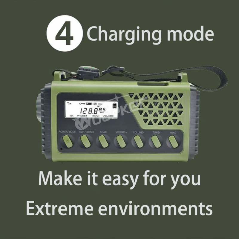 Woopker ラジオ SY-1199 10000mAh 多 - Emergency Radio Solar のレビューと価格