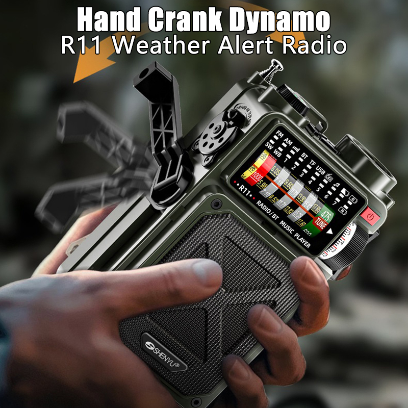 手動緊急ソーラー Bluetooth アウトドアキャンプ警報 - Emergency Radio Solar のレビューと価格