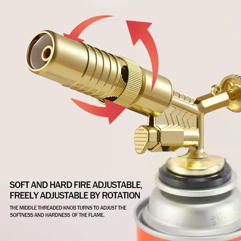 ポータブル溶接ガストーチ火炎ノズルブタンバーナー屋外キャンプ - Fire Piston Starter のレビューと価格