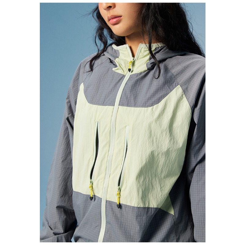 男女兼用 軽量 防水 ハイキング用 通気性 ウィンドブレーカ - Outdoor Adventure Windbreaker のレビューと価格