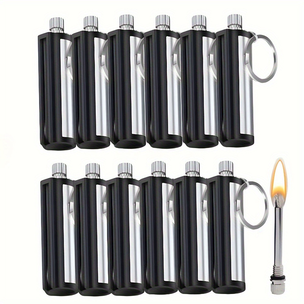 ピストン式サバイバルファイヤースターター、キーチェーンタイプ - Fire Piston Starter のレビューと価格