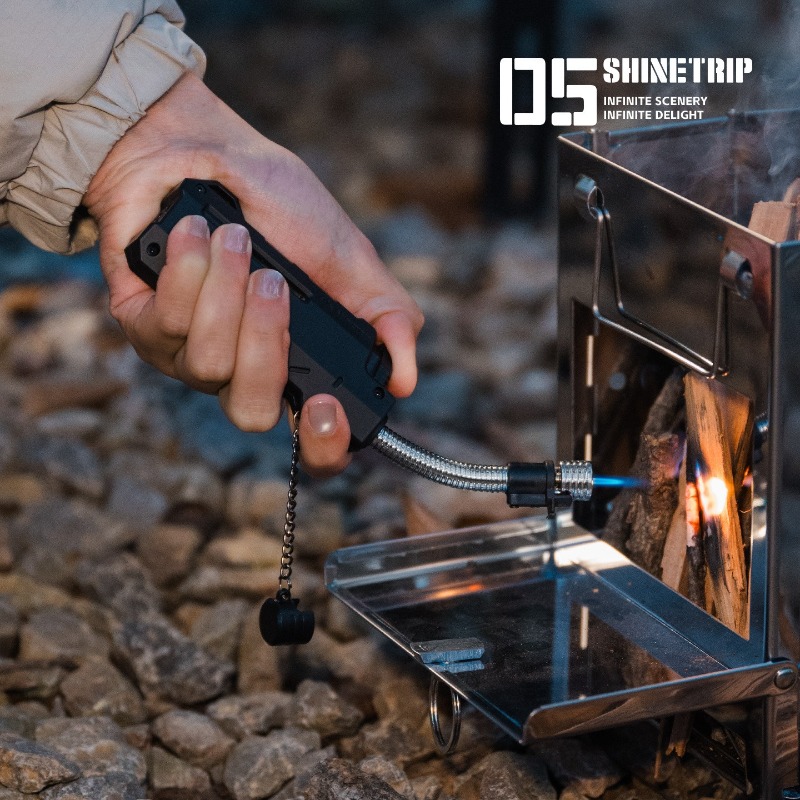 2026年アウトドアフレキシブルノズル防風ジェットブルーフレ - Fire Piston Starter のレビューと価格