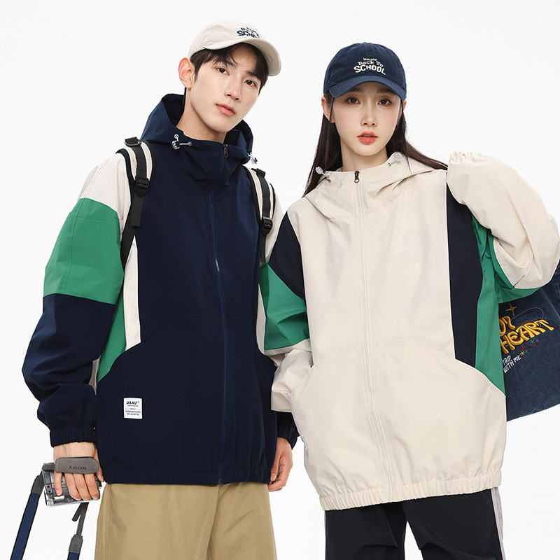 メンズウィンドブレーカー 2026 秋 ハイキングジャケット - Outdoor Adventure Windbreaker のレビューと価格