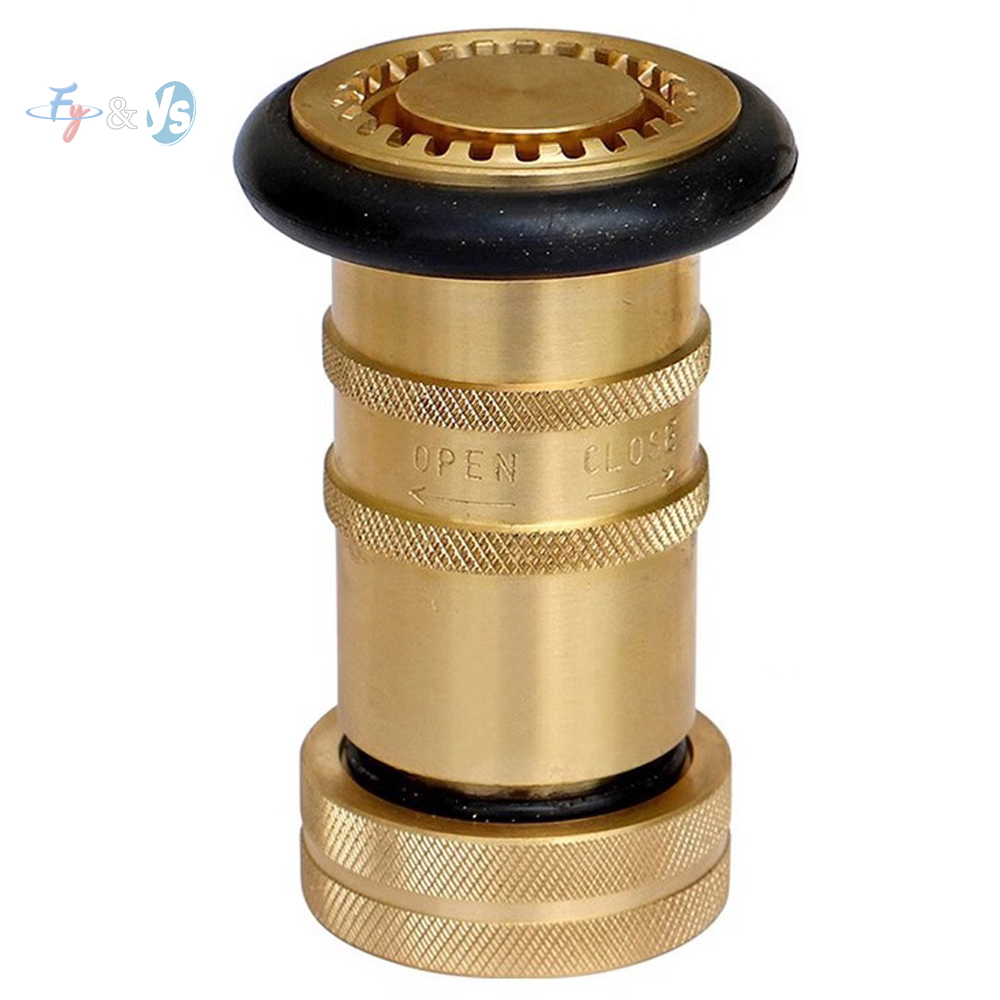 真鍮製消防ホースノズル – 1インチ/1.5インチ/2インチ - Fire Piston Starter のレビューと価格