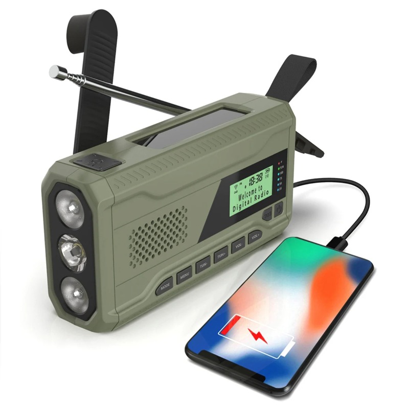 DAB/FM Bluetooth ラジオ屋外緊急ラジオ 45 - Emergency Radio Solar のレビューと価格